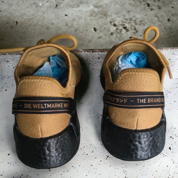 ADIDAS NMD R1 V2 Royal Gold Size 6.5 Womans/5 Youth - Picture 8 of 10